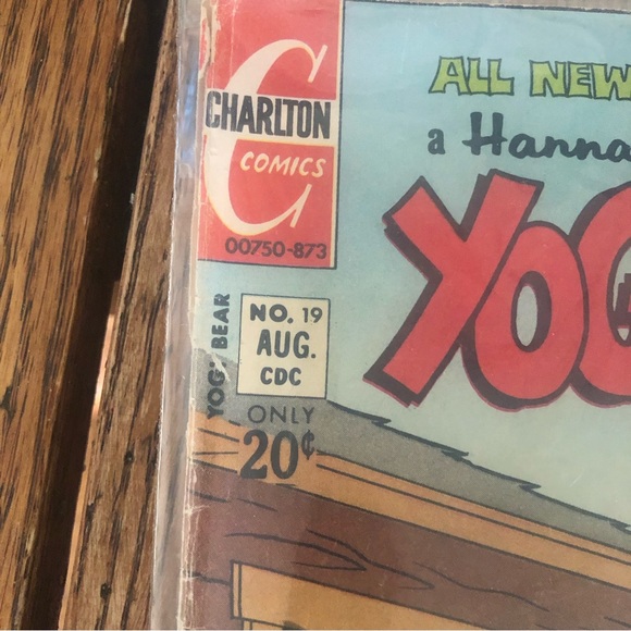YOGI BEAR #19 - CHARLTON COMICS HANNA BARBERA AUGUST 1973 - when comics were 20c - Picture 9 of 11